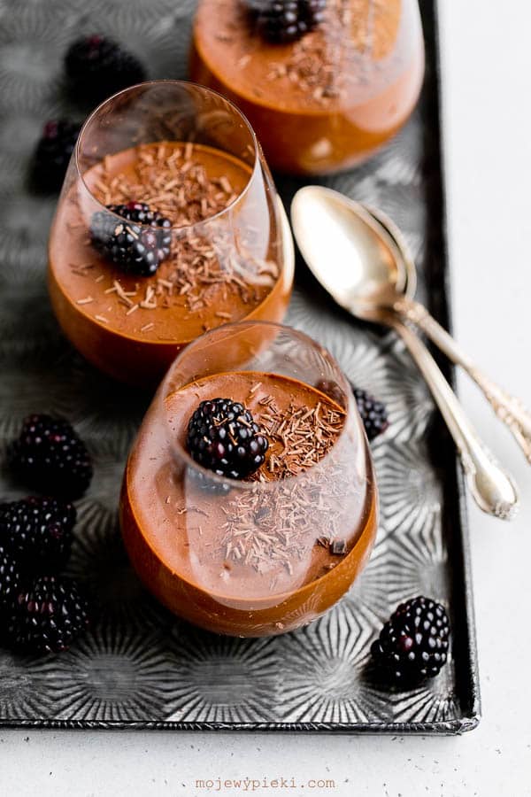 Classic chocolate mousse