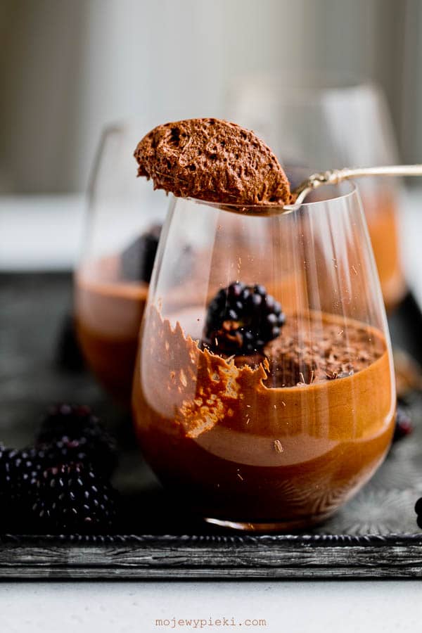 Classic chocolate mousse