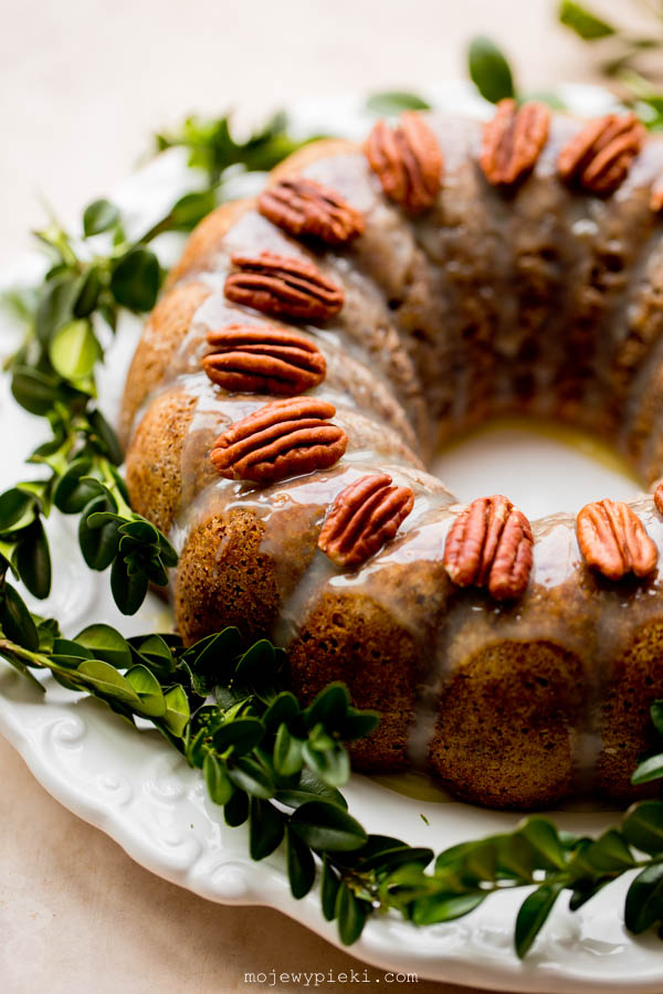 Marzipan Bundt cake