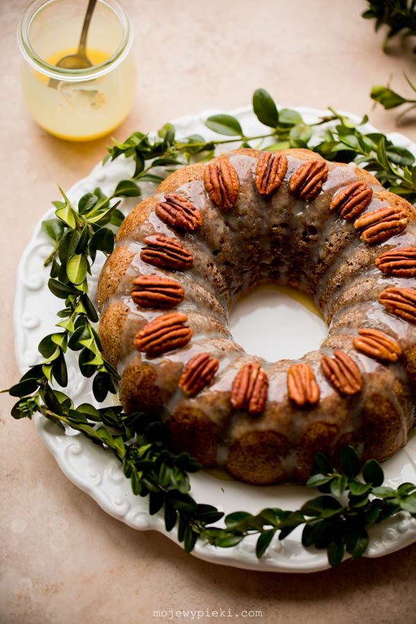 Marzipan Bundt cake