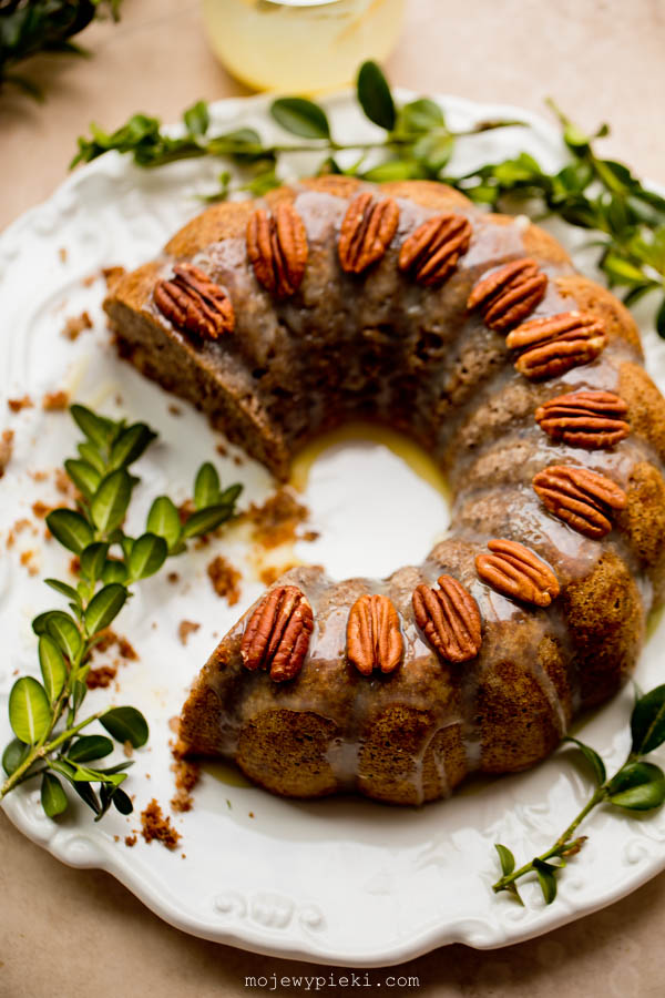Marzipan Bundt cake