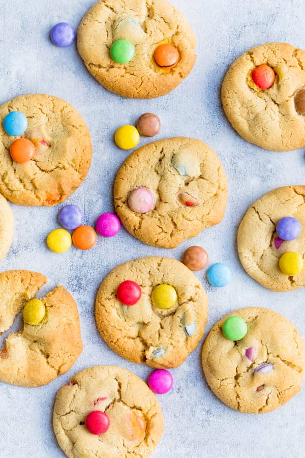 Smarties cookies