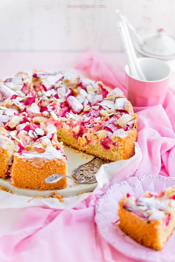 Rhubarb Vanilla Cake