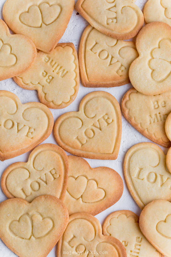 Valentine’s shortbread cookies