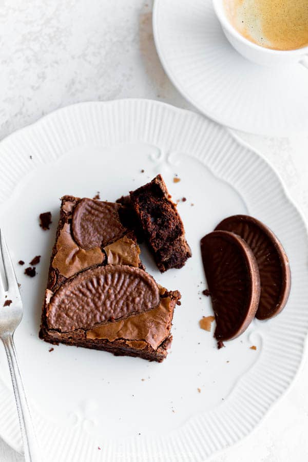 Chocolate orange brownies