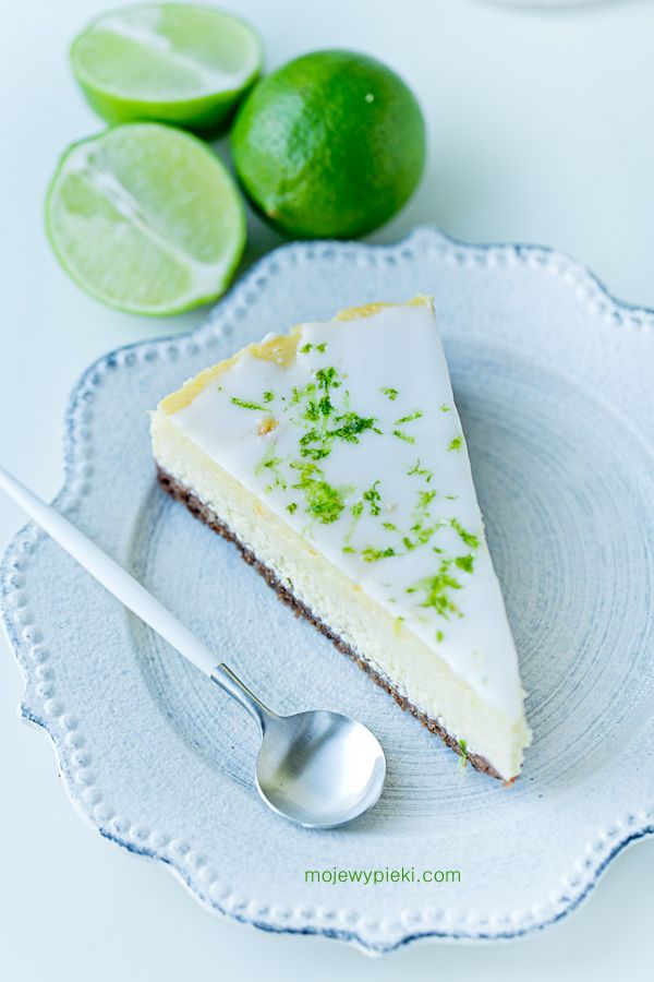 Chocolate lime cheesecake