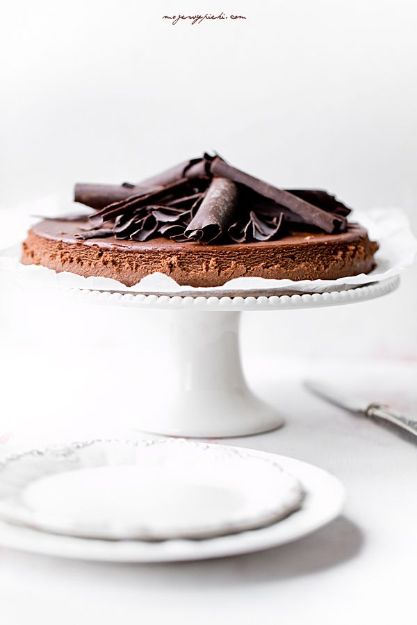Chocolate orange cheesecake