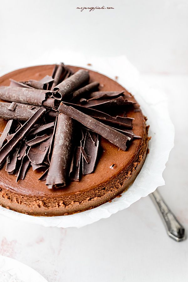 Chocolate orange cheesecake