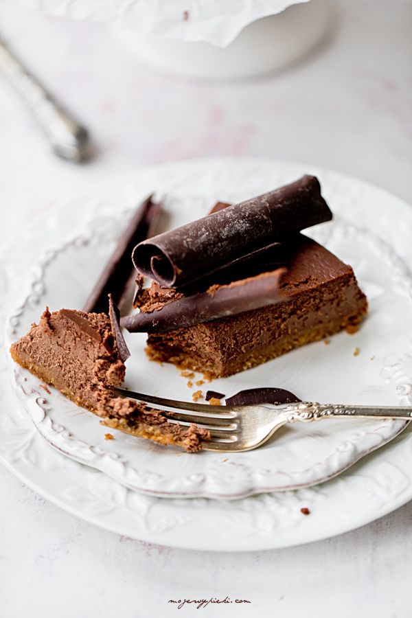 Chocolate orange cheesecake