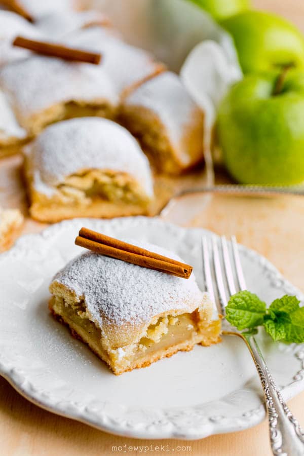 Half-apple cake