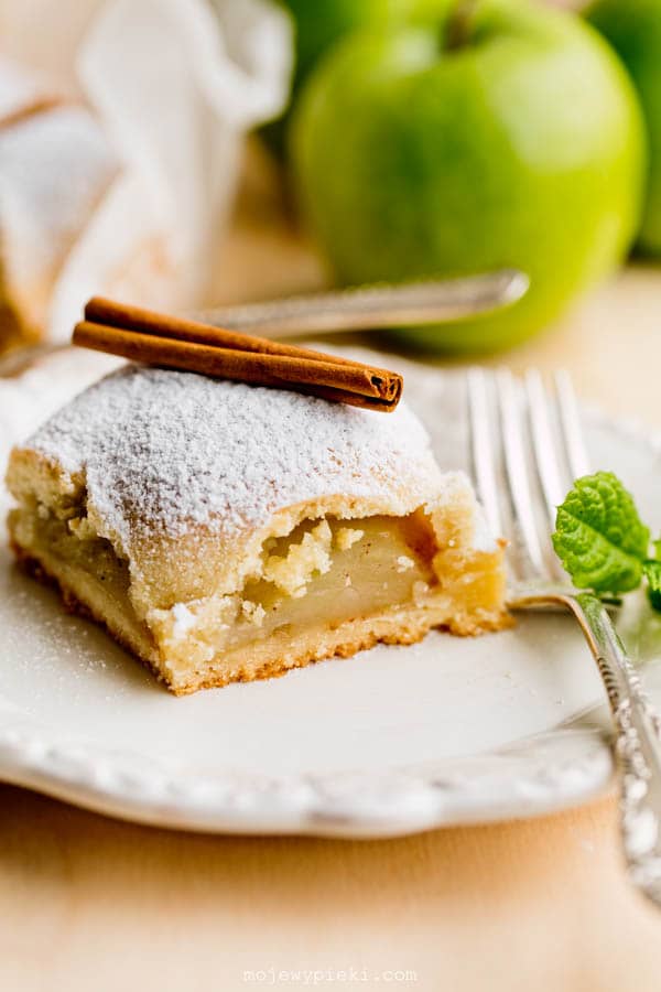 Half-apple cake