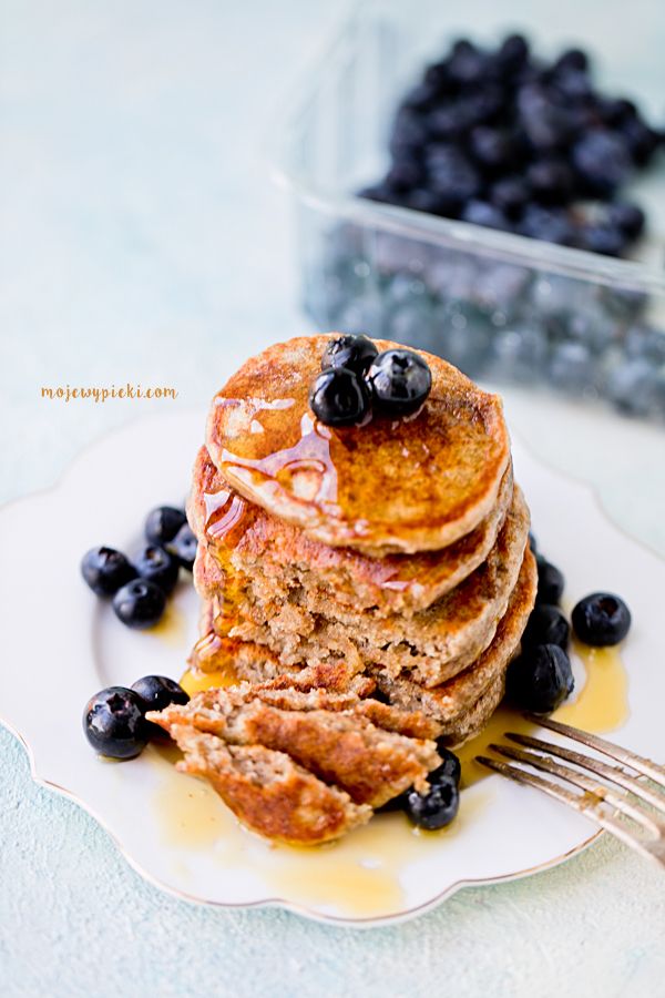 Rye sourdough pancakes