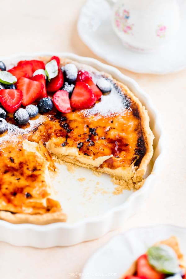 Creme Brulee Tart