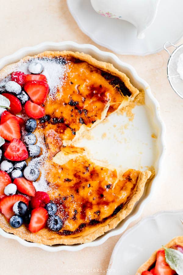 Creme Brulee Tart