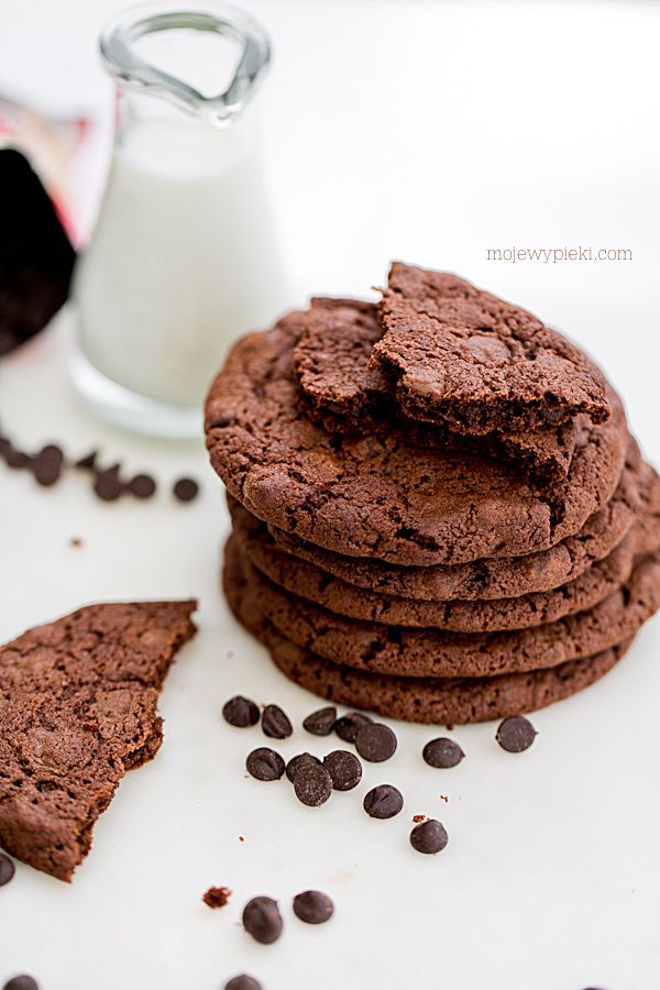 Double chocolate cookies