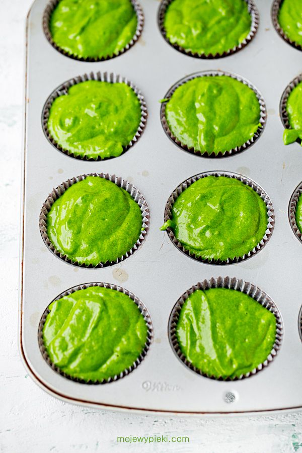 Forest Moss cupcakes