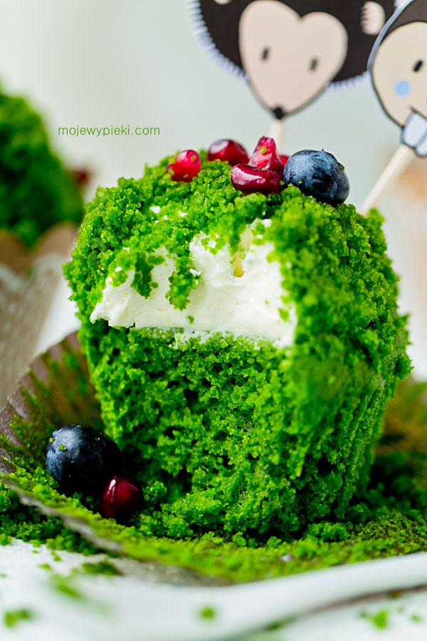 Forest Moss cupcakes