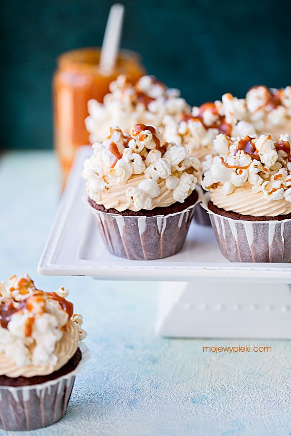 Salted caramel chocolate cupcakes