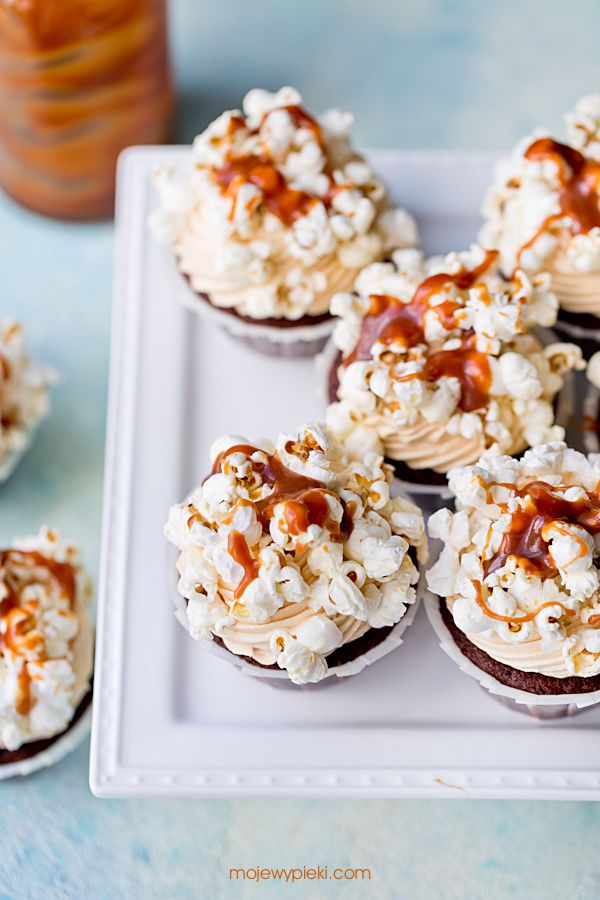 Salted caramel chocolate cupcakes