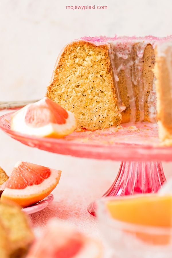 Grapefruit bundt cake