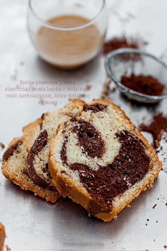 Traditional Polish sand cake