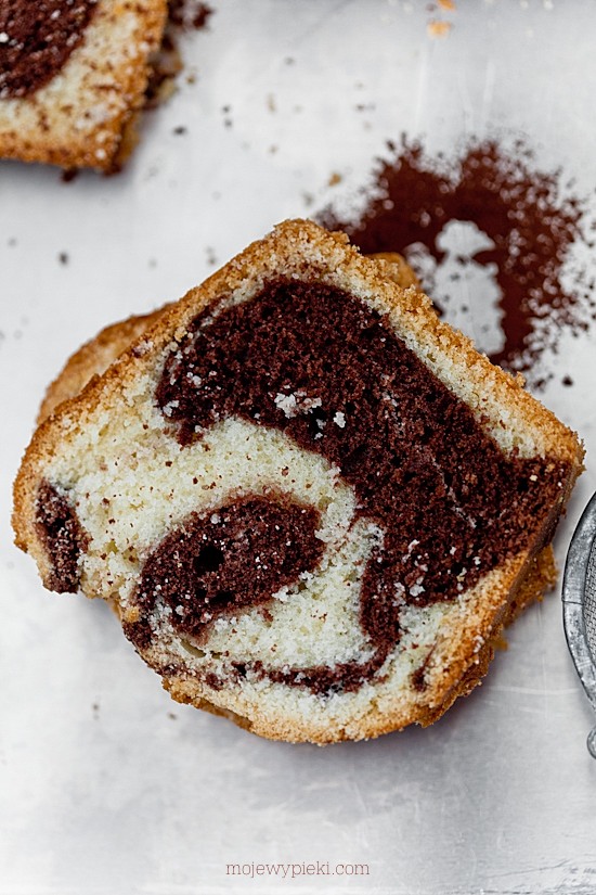 Traditional Polish sand cake