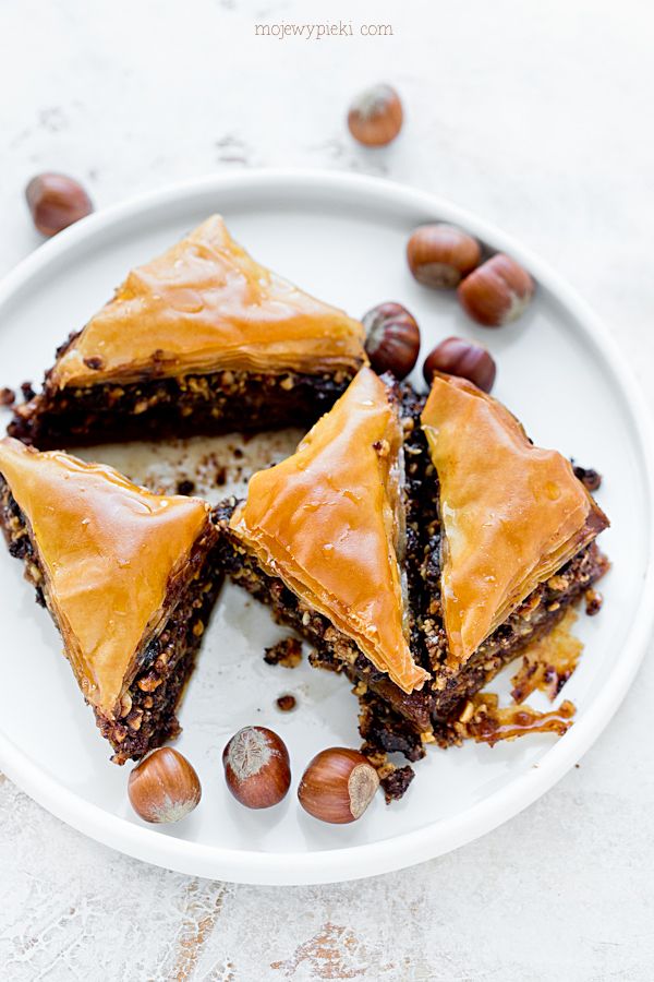 Chocolate Hazelnut Baklava