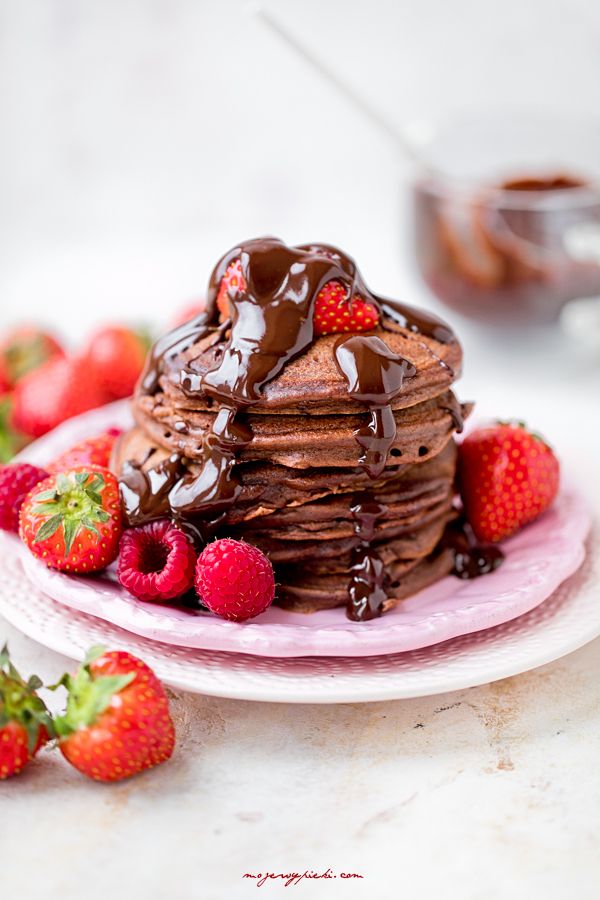 Brownie pancakes