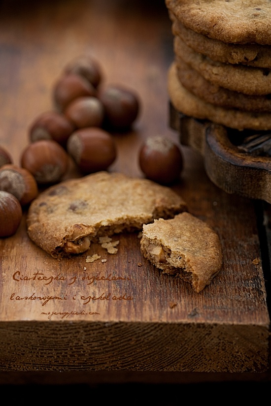 Hazelnut chocolate chip cookies
