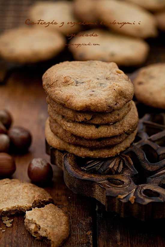 Hazelnut chocolate chip cookies