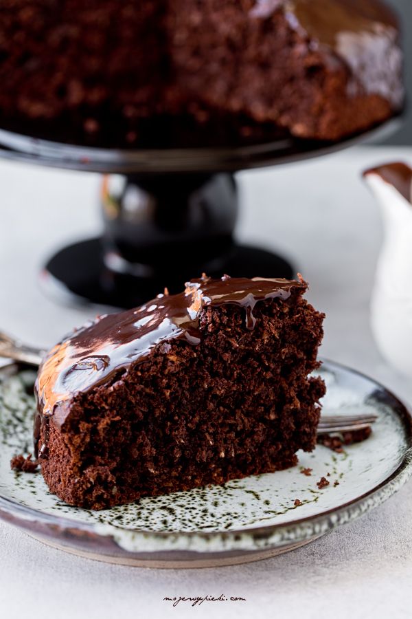 Chocolate and coconut cake