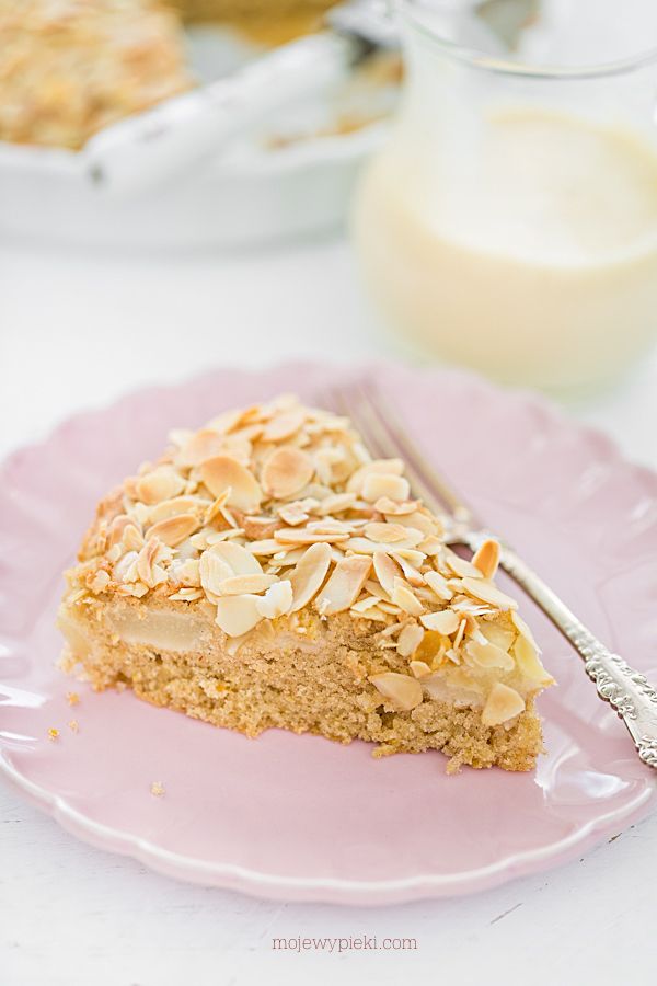 Pear and almond cake
