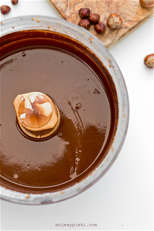 Homemade Nutella-style spread