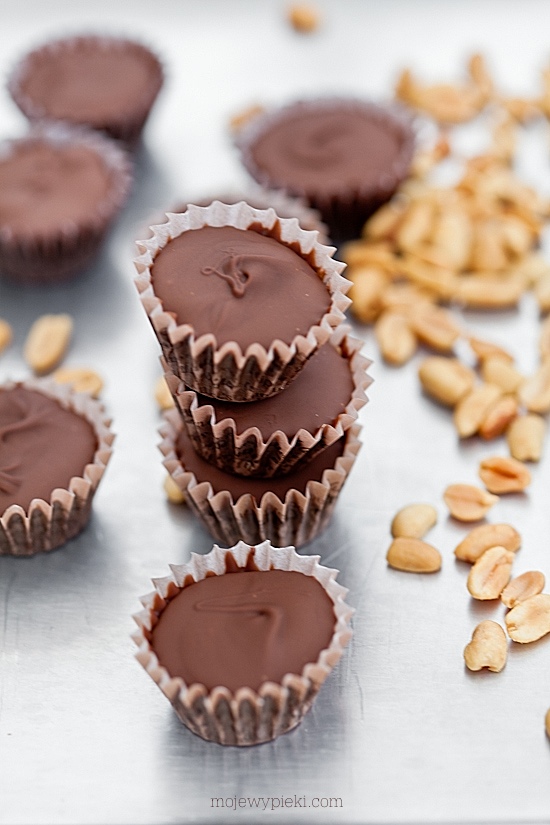 Homemade Reese’s-style peanut butter cups