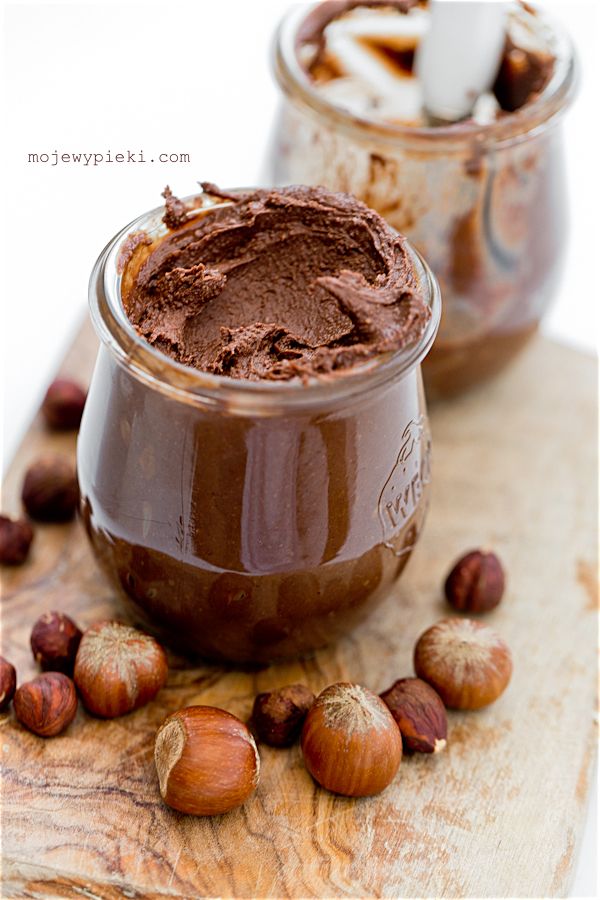 Homemade Nutella-style spread