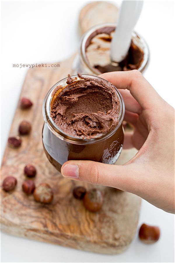 Homemade Nutella-style spread