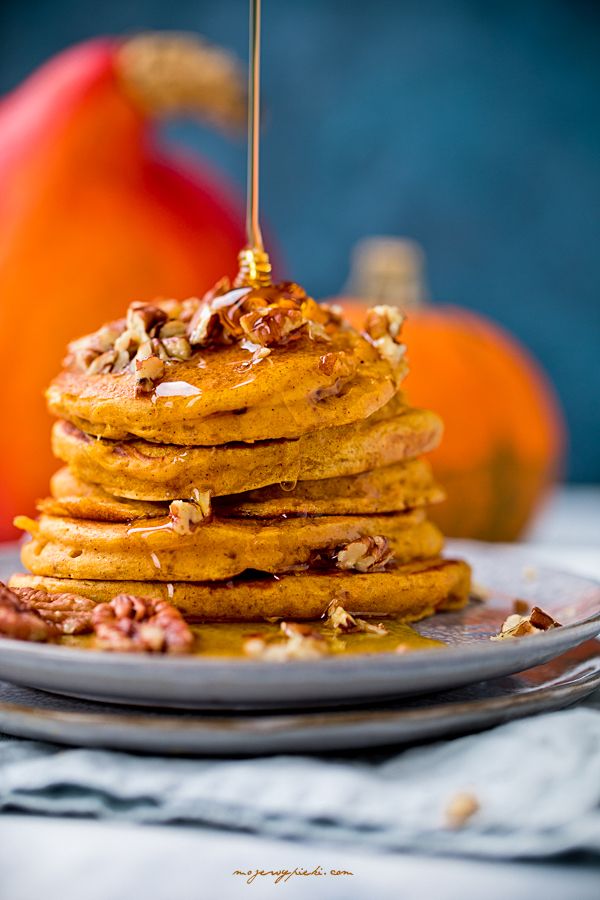 Pumpkin pancakes