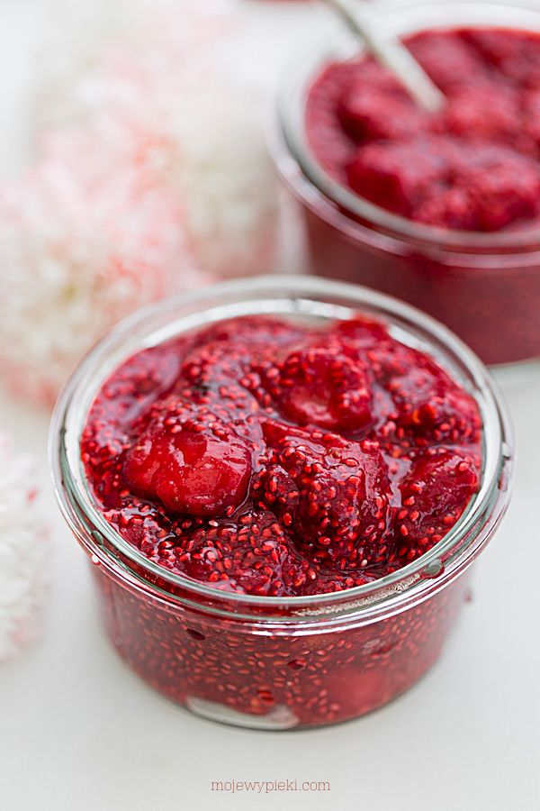 Chia seed jam