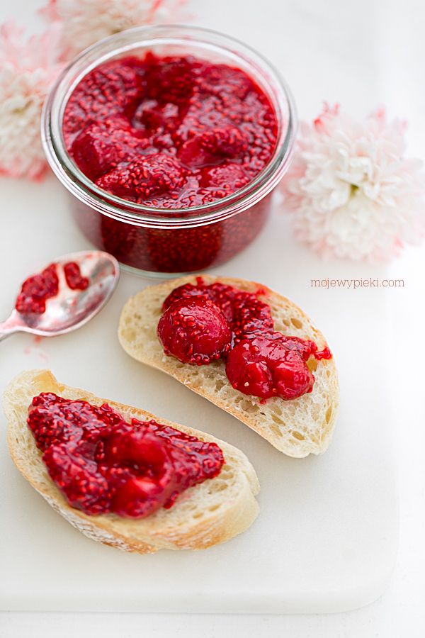 Chia seed jam