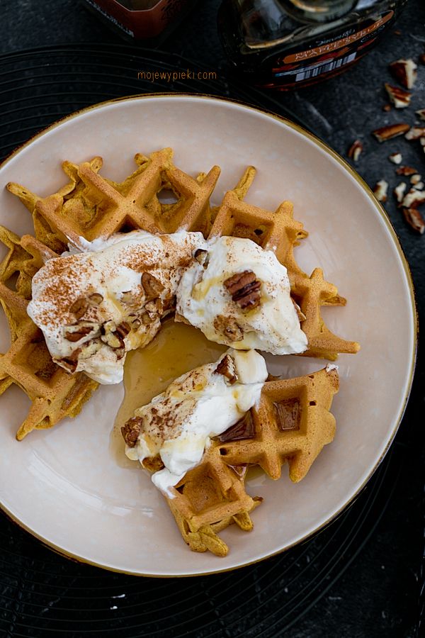 Pumpkin waffles