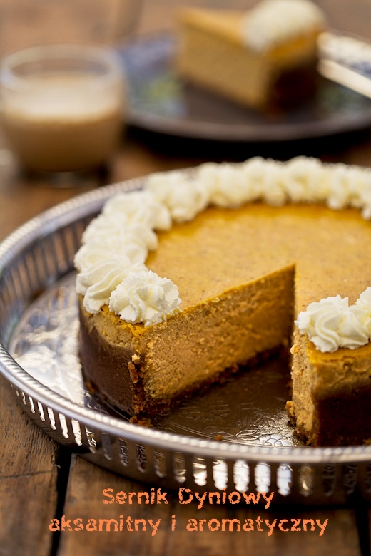 Pumpkin cheesecake