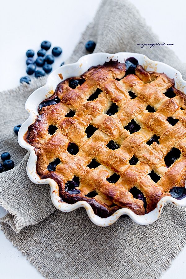 Blueberry pie