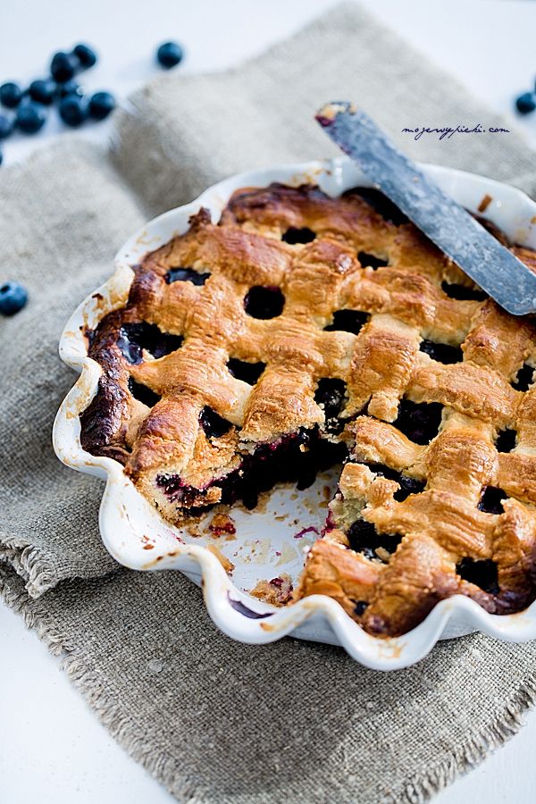 Blueberry pie