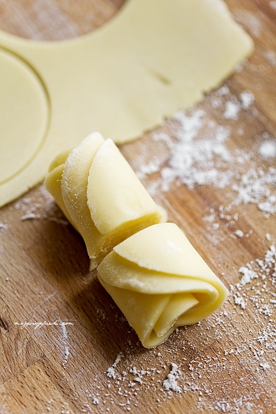 Butter rose cookies