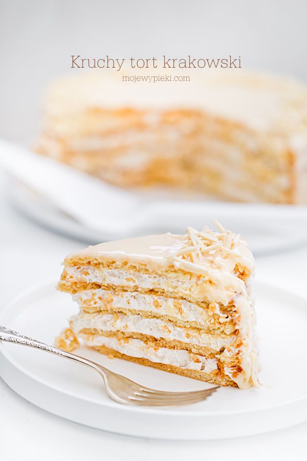 Cracow shortcrust cake