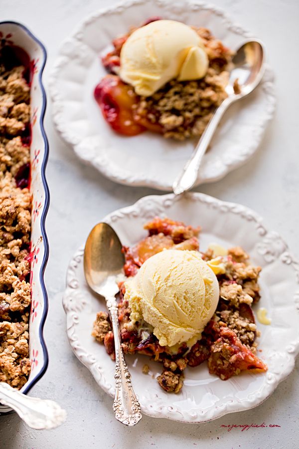Stone Fruit Crisp