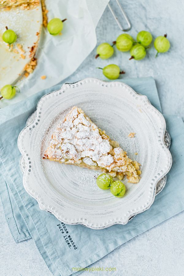 Gooseberry Crumble Cake