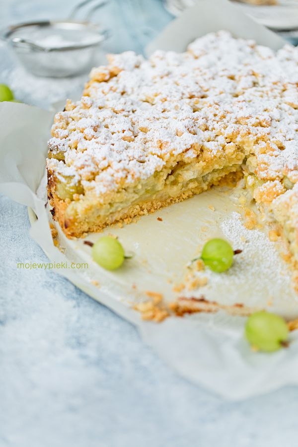 Gooseberry Crumble Cake