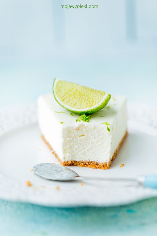 Lime cheesecake