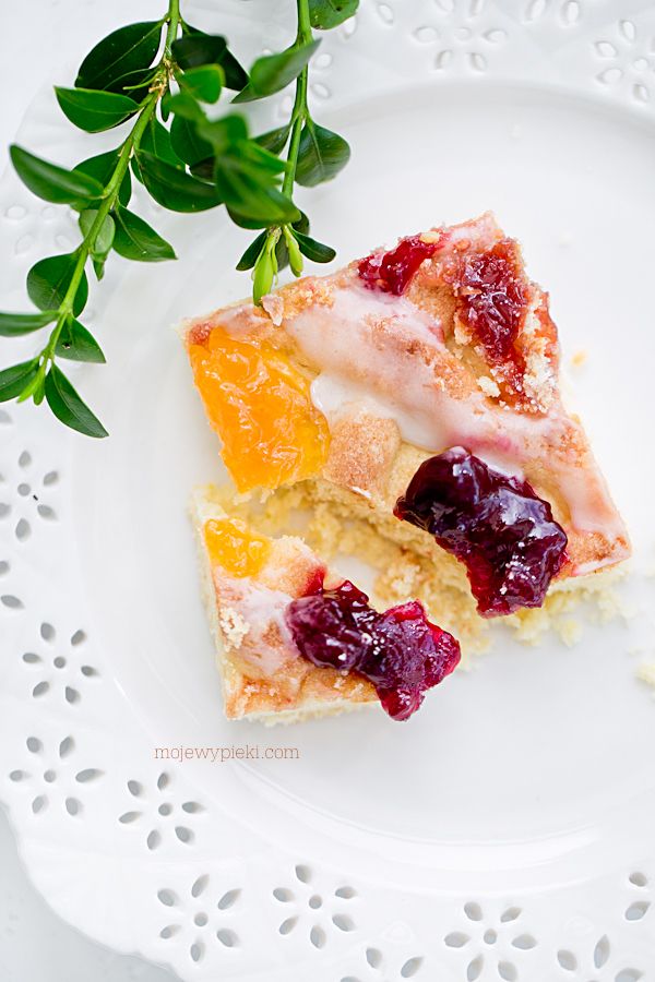 Traditional Polish royal mazurek